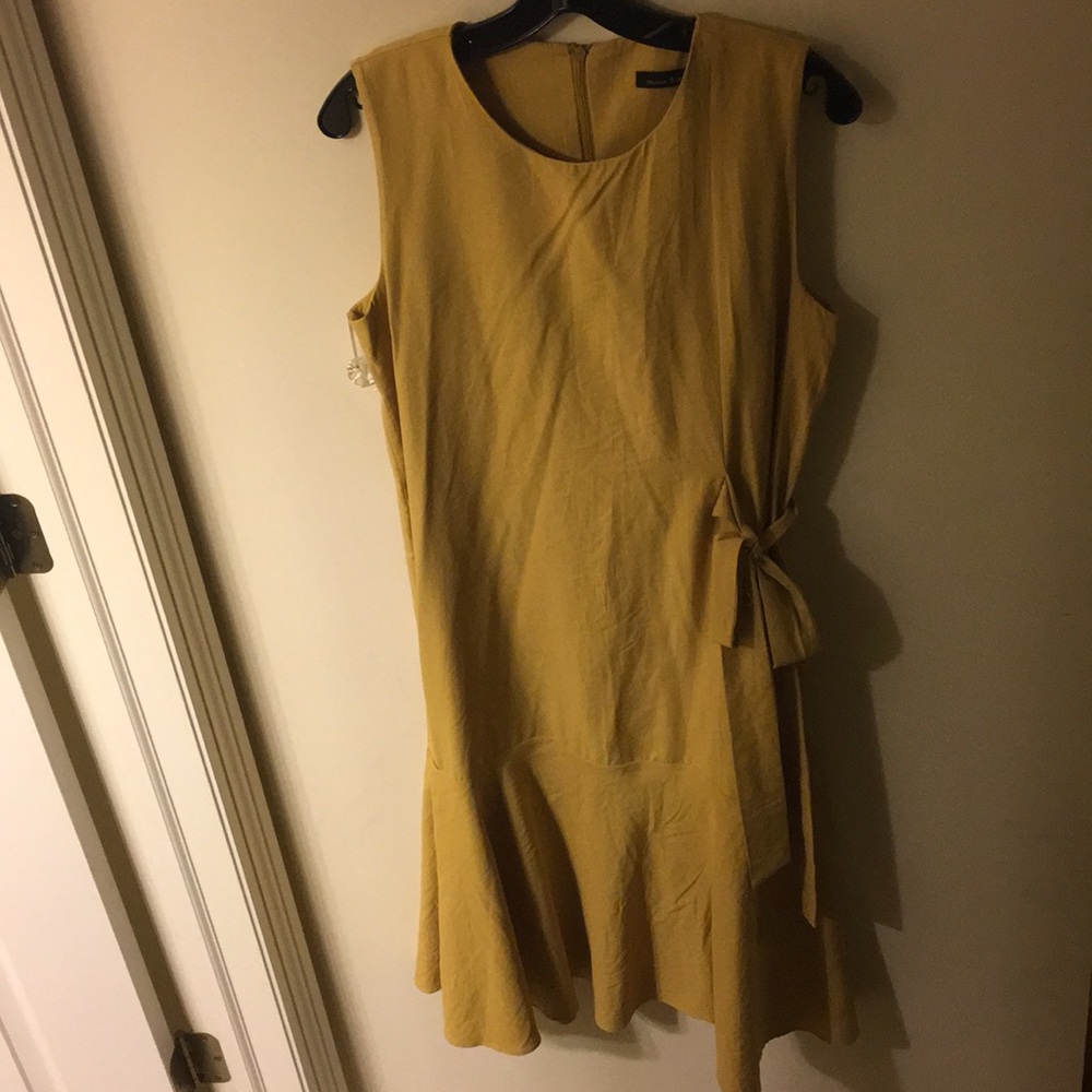 Yellow canary sun dress